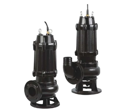Pompa sommergibile per acque luride in acciaio inossidabile da 0,75 kW serie WQ 50WQ10-10-0.75|Professionale, portata 10 m³/h, prevalenza 10 m