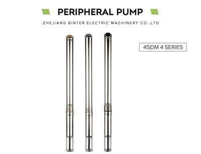 Pompa sommergibile per pozzo profondo monofase con prevalenza elevata da 4 pollici 58 m Pompa acqua motore 4SDM ad alta pressione